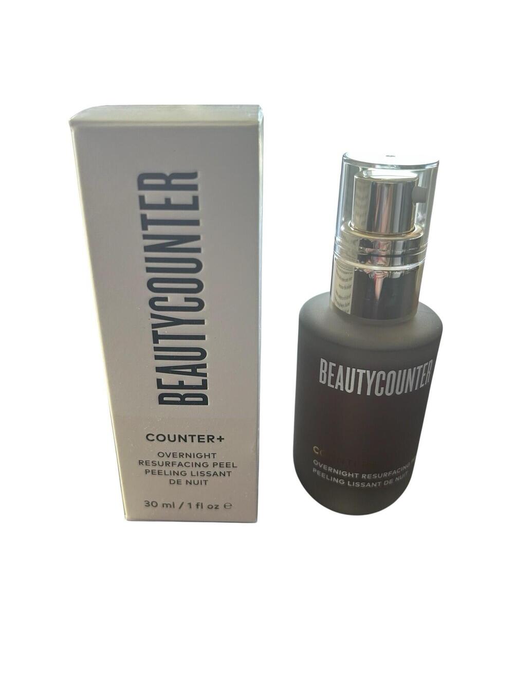 Beautycounter Counter+ Overnight Resurfacing Peel 1 oz AHA BHA New In Box